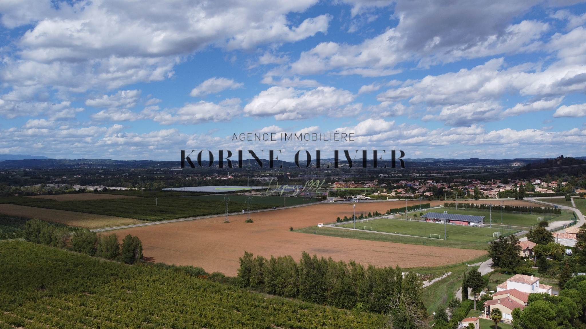 Vente Terrain à Châteauneuf-sur-Isère (26300) - Korine Olivier